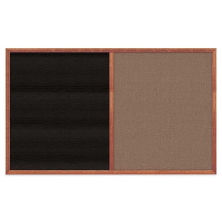 Slim Style Indoor Enclosed Corkboard,18